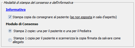 3. Modalità stampa