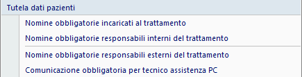 3. Tutela dati pazienti